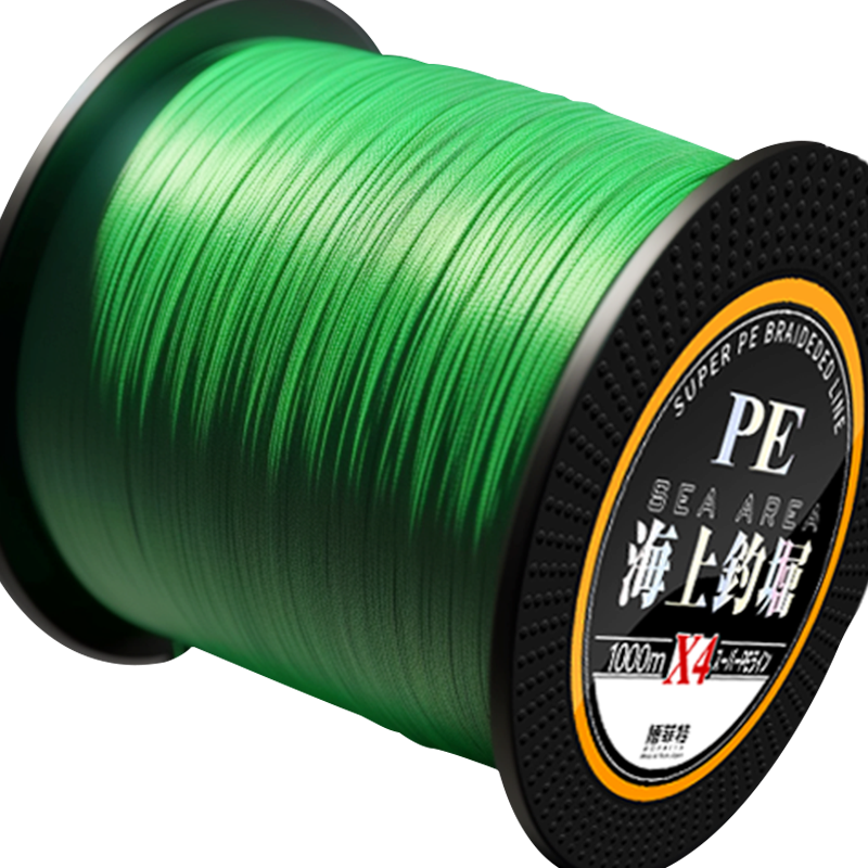 进口大力马鱼线正品9编1000米