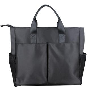 时尚大容量文件包手提公文包女商务包律师办公电脑包横款男士包包