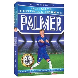 Ultimate football heroes Cole Palmer 科尔·帕尔默 超级足球明星人物传记 青少年英语课外读物 英文原版进口图书