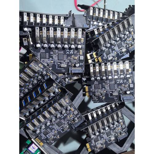 MC2037 USB3.0 GE MO 魔羯 PCI-E转 扩展卡