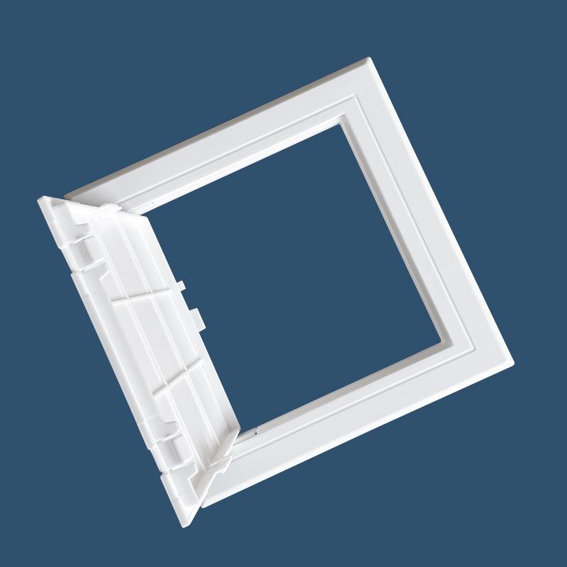 PVC检修口下水管道检查排水卫生间下水道维修孔装饰盖板隐形成品