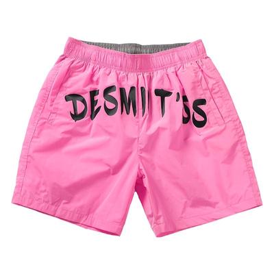 潮牌粉色沙滩裤男士短裤