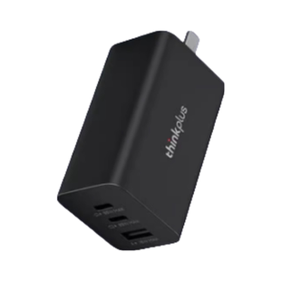 原装联想ThinkPad电源65W手机平板笔记本Type-C pro 13 X1 X390 T490口红迷你适配器快充氮化镓充电器黑白色