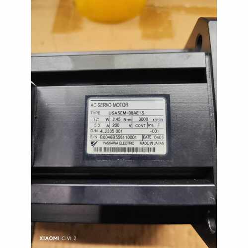 【维修议价】USASEM08AE1S安川771W伺服电机库存的议价304