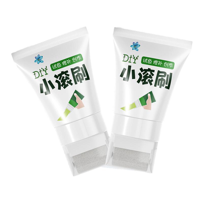 小滚刷补墙膏墙面修补膏墙壁遮瑕修复乳胶漆白墙遮丑白色去污神器防水净味防霉反碱家用自刷腻子膏墙面滚筒漆