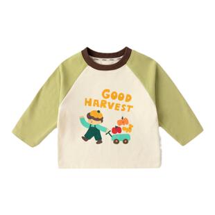 儿童T恤早秋童装宝宝2026新款春装打底春款男童上衣洋气女童童装