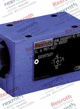 议价力士乐 Rexroth  现货 R900491117 液控单向阀 SL6PB1-6X/适