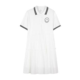 女大童夏季连衣裙新款学院风2026纱裙子儿童装少女初中生韩版洋气