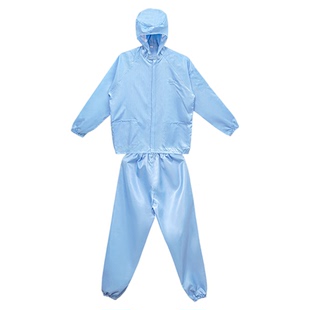 防静电连帽分体服防尘洁净服无尘工作服分体无尘衣喷漆防护服套装
