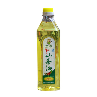 历农纯正山茶油750mL 江西高山茶油食用油一级纯茶籽油官方旗舰店