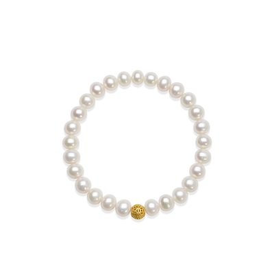 京润财悠925银淡水珍珠手链
