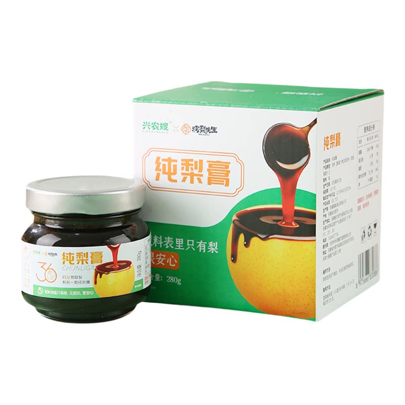 兴农嫂纯梨0添加秋梨膏雪梨枇杷