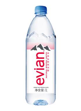 evian法国高端矿泉水运动大瓶装