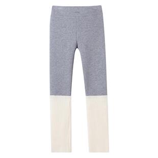 【商场同款】安奈儿童装女童针织打底裤2024冬新款