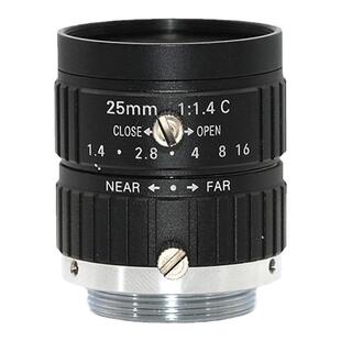 监控 1000万像素高清25mm视觉检测定焦C口工业相机摄像镜头 1英寸