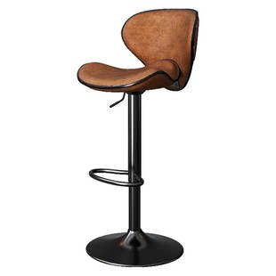 吧椅轻奢高脚凳现代简约家用靠背椅吧台椅子前台接待椅酒吧高脚椅