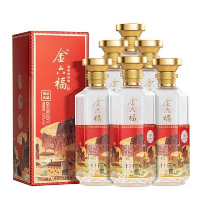 金六福500ml清香型53度白酒