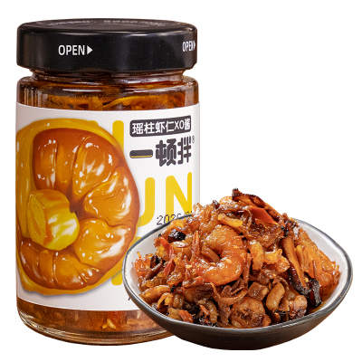 一顿拌瑶柱虾仁XO酱拌饭好酱