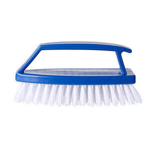 超硬毛塑料刷子多功能家用洗厕所缝隙清洁神器软毛刷洗地板地毯刷