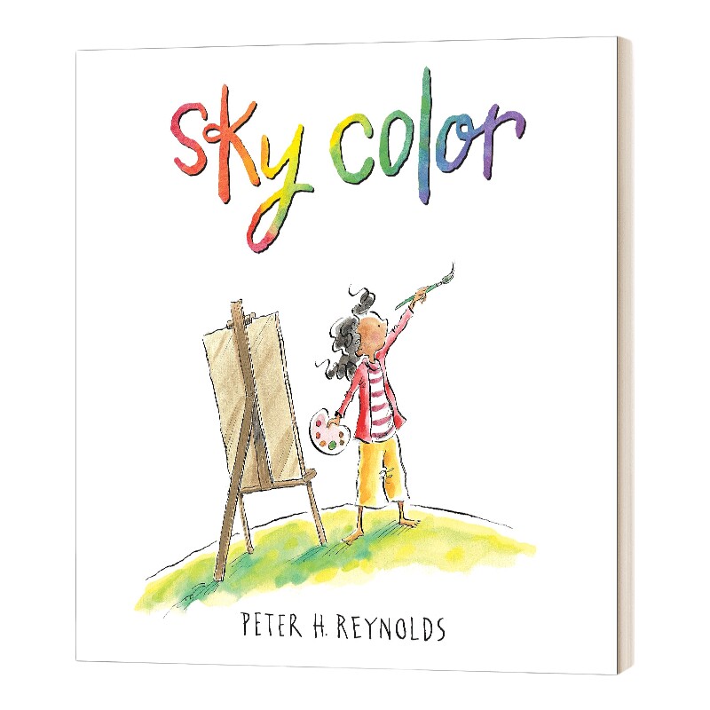 英文原版 Sky Color Creatrilogy 天空的颜色 5-9岁儿童艺术主题精装绘本 Peter H. Reynolds 英文版 进口英语原版书籍