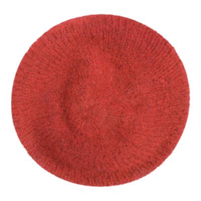 大头围画家帽毛线帽子针织贝雷帽