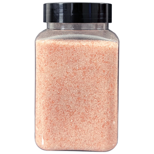 1斤瓶装免磨喜马拉雅盐粉天然玫瑰海盐无污染矿物岩盐浴盐磨砂膏