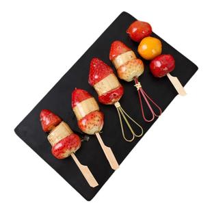 小串冰糖葫芦竹签儿童签子糯米纸包装袋打包盒全套工具专用水果签