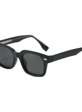 男女欧美个性高级感插针铆钉墨镜