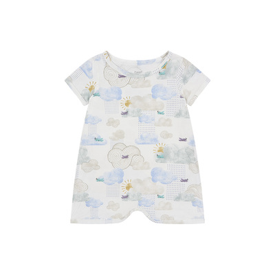 NestDesigns婴儿短袖连体衣