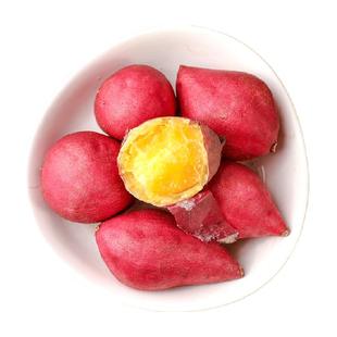 薯小萌天目山新鲜红薯黄心番薯5斤粉糯香甜皮薄如纸产地直销蒸煮