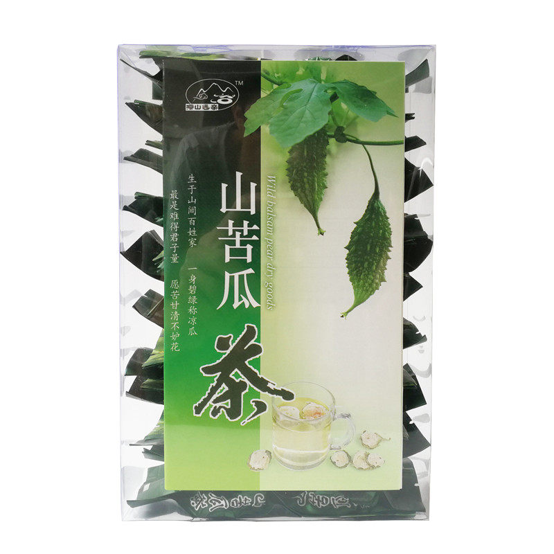 野生山苦瓜茶片干特级迷你小野