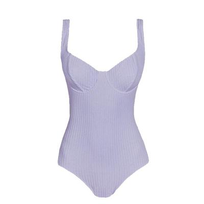 Limone毛巾聚拢海边度假连体泳衣