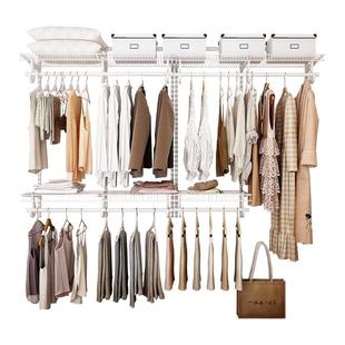 铂耐金属衣柜卧室家用全钢架环保零甲醛简易组装衣柜折叠门隔断门