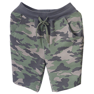 高腰刺绣哈伦宽松显瘦运动短裤