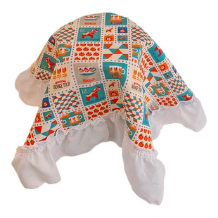 多巴胺治愈系柜机空调盖布立式空调防尘罩布艺美的格力三匹通用