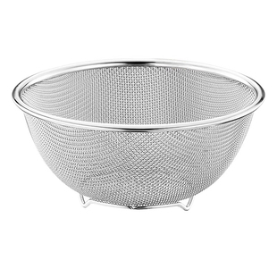 沥水篮不锈钢洗菜盆洗米筛淘米盆家用厨房洗水果漏盆滤水淘米神器