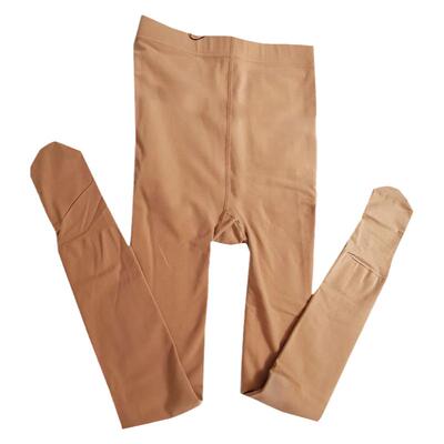 富姐龙爪毛薄绒打底裤