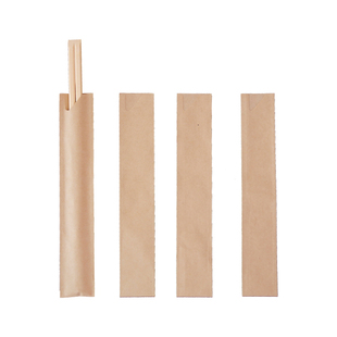 一次性黄牛皮纸筷套外卖餐饮酒店饭店筷子纸套logo定制定做包装纸