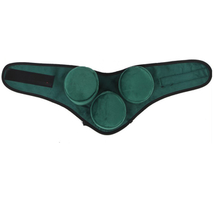 膝部三联艾灸盒随身灸无烟铜制家用膝盖颈部大椎温灸熏器具艾灸罐