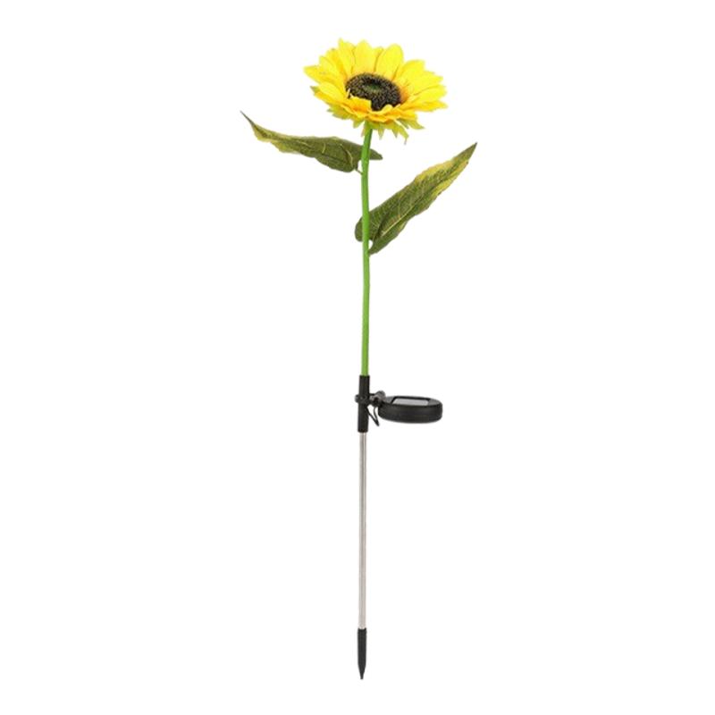 太阳能防水七彩变色油菜花灯