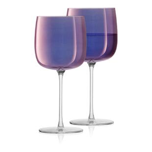 英国LSA进口水晶玻璃红酒杯套装家用欧式高脚杯礼盒高档轻奢ins风