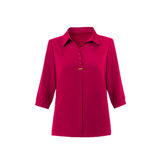 真丝女款衬衣妈妈春装上衣减龄洋气时尚套装桑蚕丝衬衫女夏季小衫