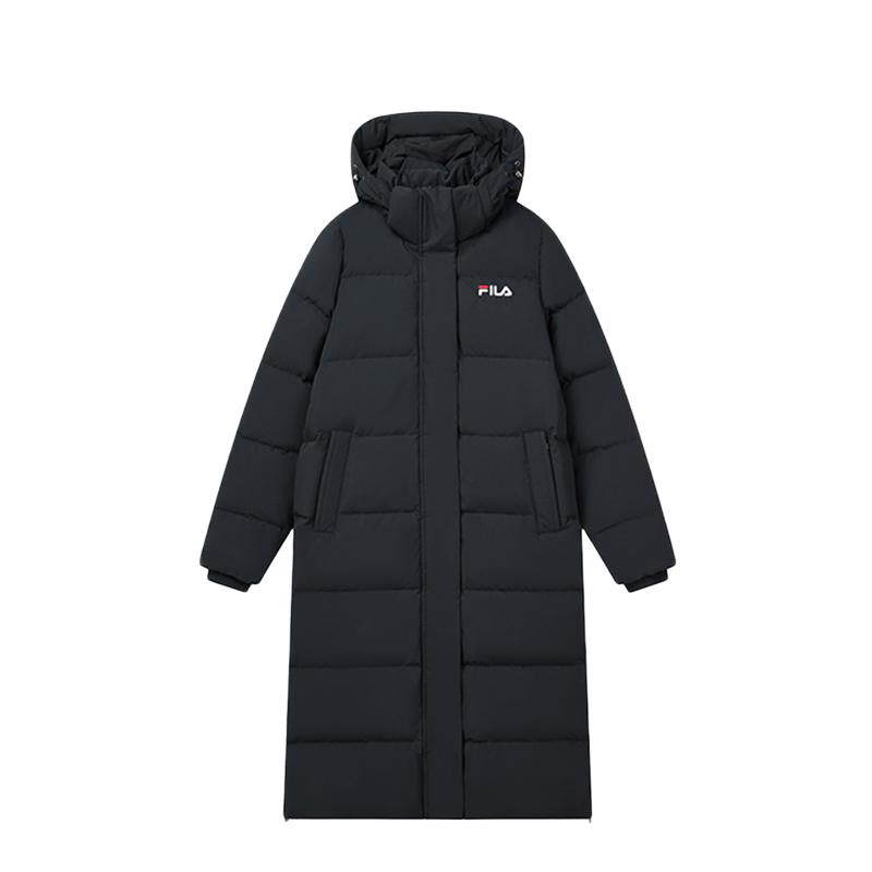 斐乐女子羽绒服冬季过膝羽绒外套
