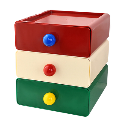 桌面文具收纳盒抽屉式置物柜