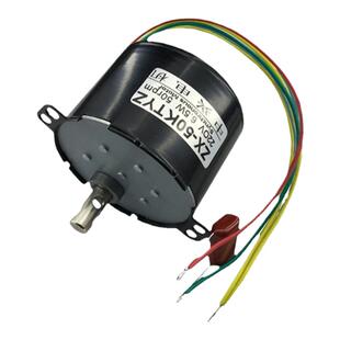 50KTYZ交流慢速同步电机220V美发沙龙转灯低速正反转静音微型马达