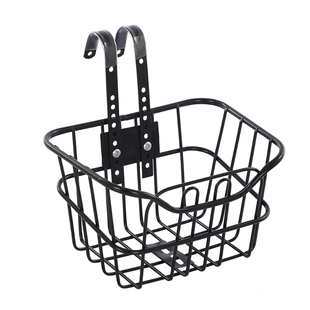 自行车前置车筐放东西车篮书包头盔收纳置物篮子通用加大挂篮车篓