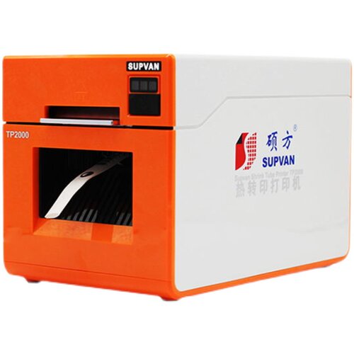 硕方热缩管打印机TP2000印字机φ7-30mm宽幅电缆布线热缩管打码机