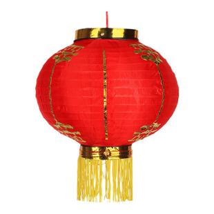 圆金条灯笼节日舞蹈折叠小灯笼户外防水印字广告灯笼元旦新年装饰