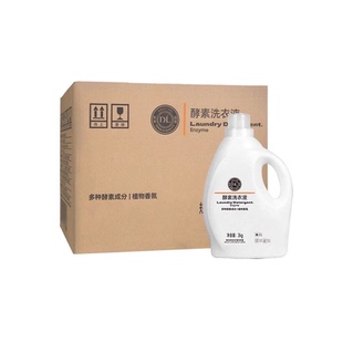 DL许昌胖东来超市小苍兰香型洗衣液去污除菌除螨酵素线上正品代购