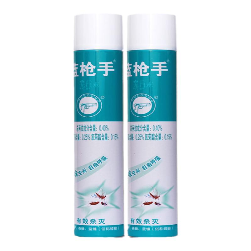 蓝枪手杀虫剂批发家用杀虫气雾剂灭害灵蟑螂蚊子苍蝇药驱虫喷雾剂